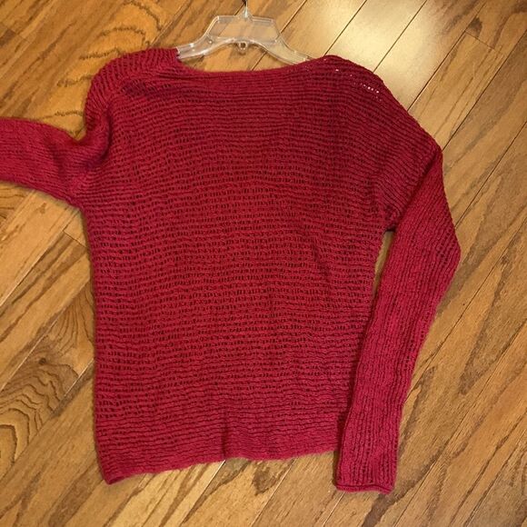 BILLABONG SIZE SMALL red wrap sweater - Picture 2 of 9